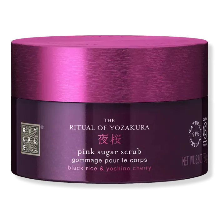 The Ritual of Yozakura Pink Sugar Scrub