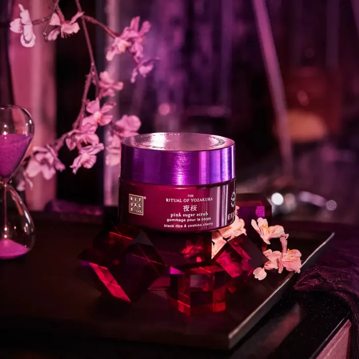 The Ritual of Yozakura Pink Sugar Scrub