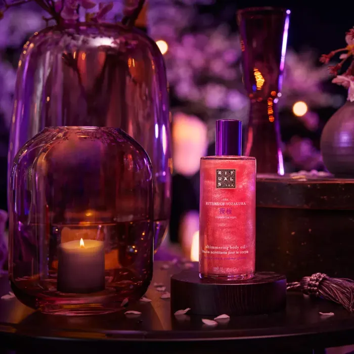 The Ritual of Yozakura Shimmering Body Oil