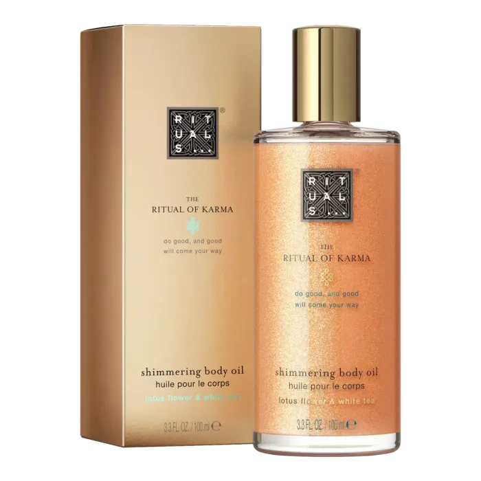 The Ritual of Karma Shimmering Body Oil