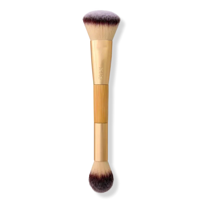 Double-Ended Cream & Powder Cheek Brush