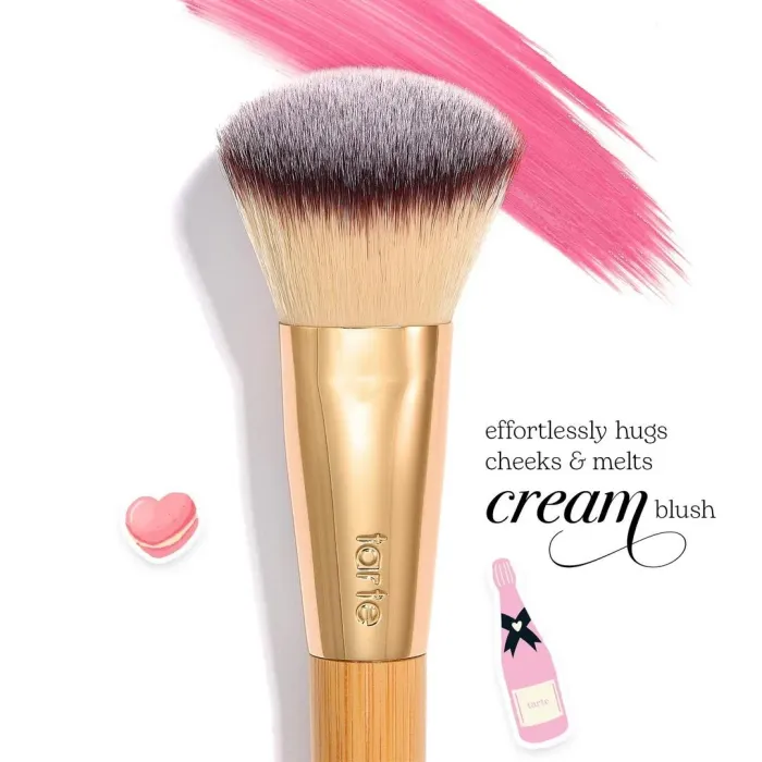 Double-Ended Cream & Powder Cheek Brush