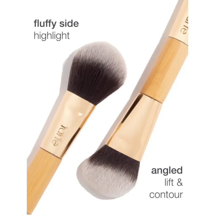 Double-Ended Cheek Brush