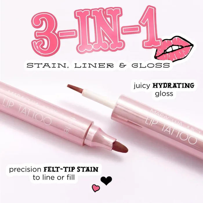 Maracuja Juicy Lip Tattoo