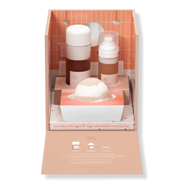 Vegan Kombucha Tea Relaxing Care Set