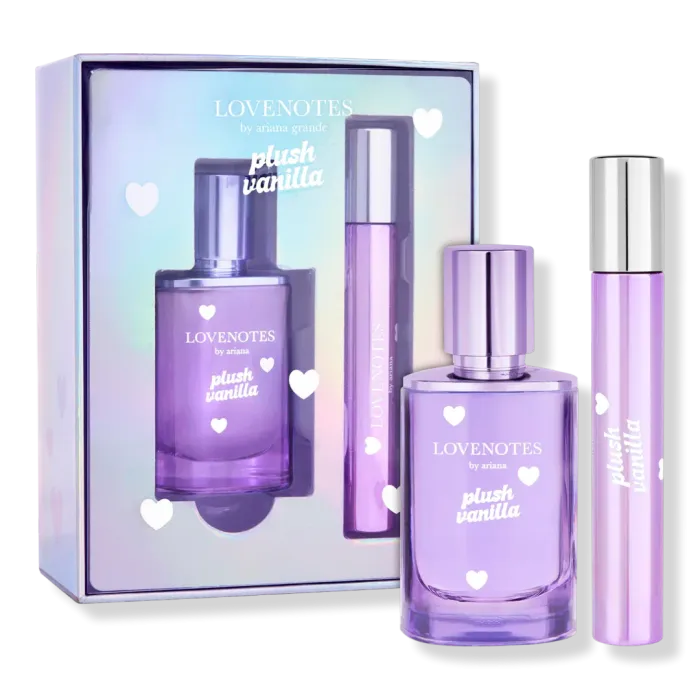 LoveNotes Plush Vanilla Perfume Gift Set