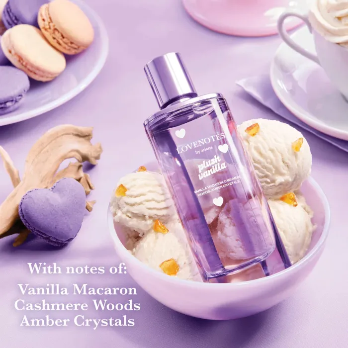 LoveNotes Plush Vanilla Perfume Gift Set