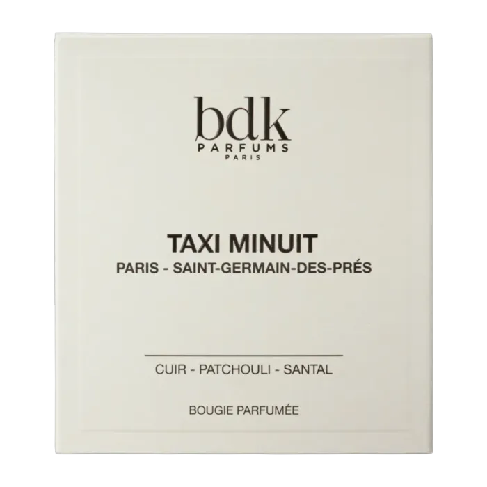 Taxi Minuit Scented Candle