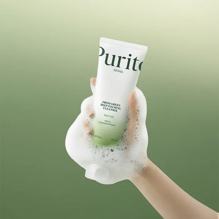 From Green Deep Foaming Cleanser