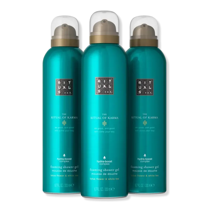 The Ritual of Karma Shower Foam Value Pack