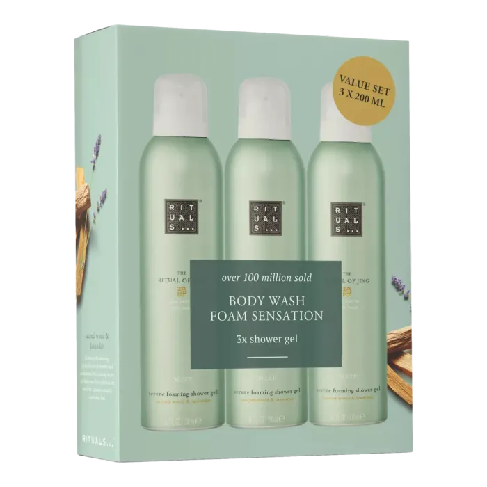 The Ritual of Jing Sleep Shower Foam Value Pack