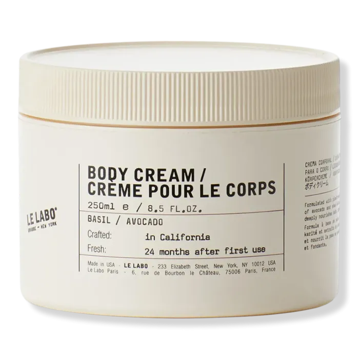 Body Cream Basil