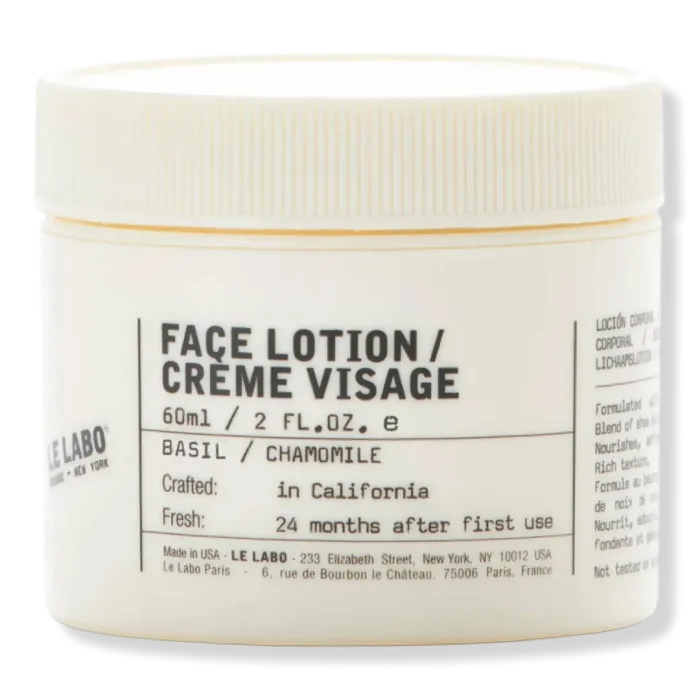 Face Lotion Basil