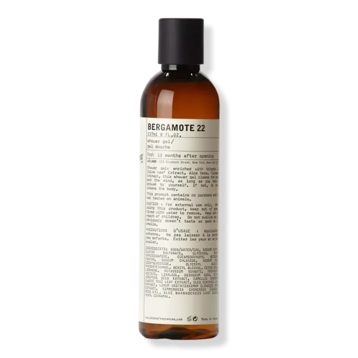 Bergamote 22 Perfuming Shower Gel