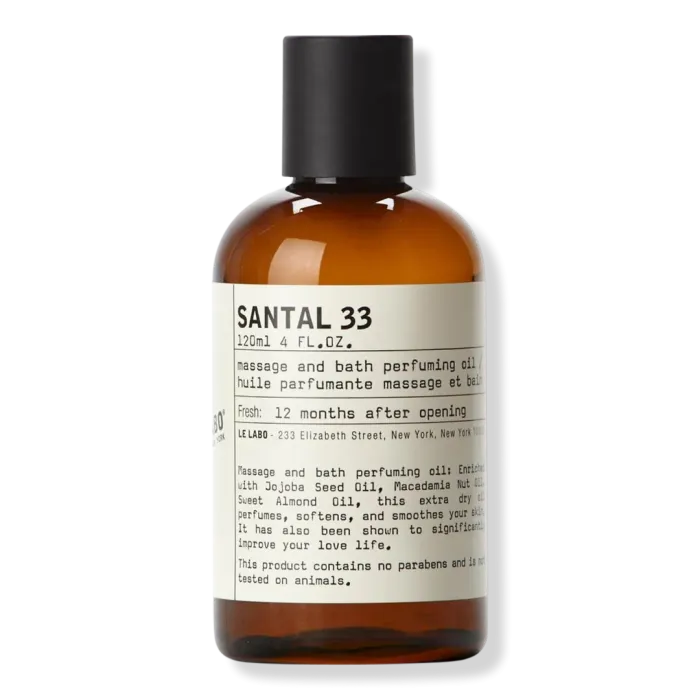 Santal 33 Massage And Bath Perfuming Oil