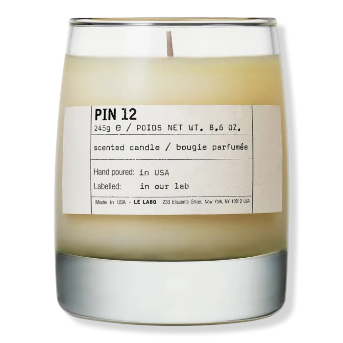 Pin 12 Classic Candle