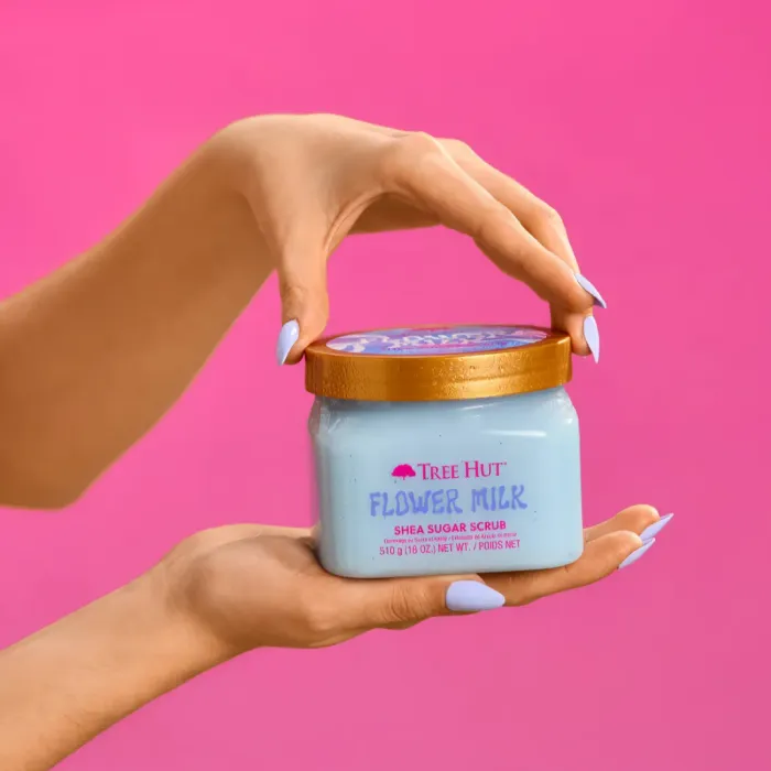 Flower Milk Sugar Scrub