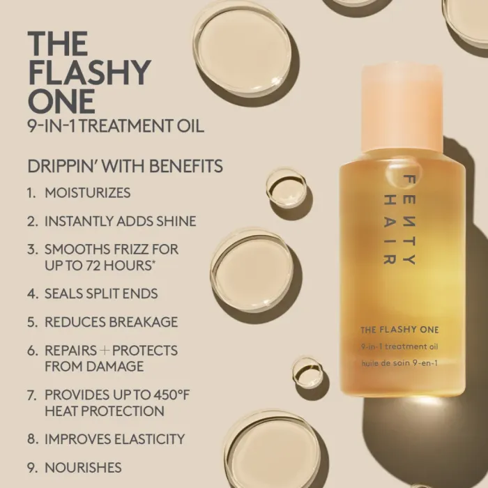 The Flashy One 9-In-1 Treatment Oil