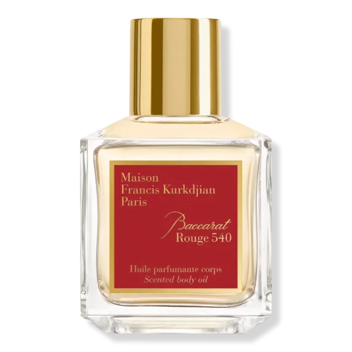 Baccarat Rouge 540 Scented Body Oil
