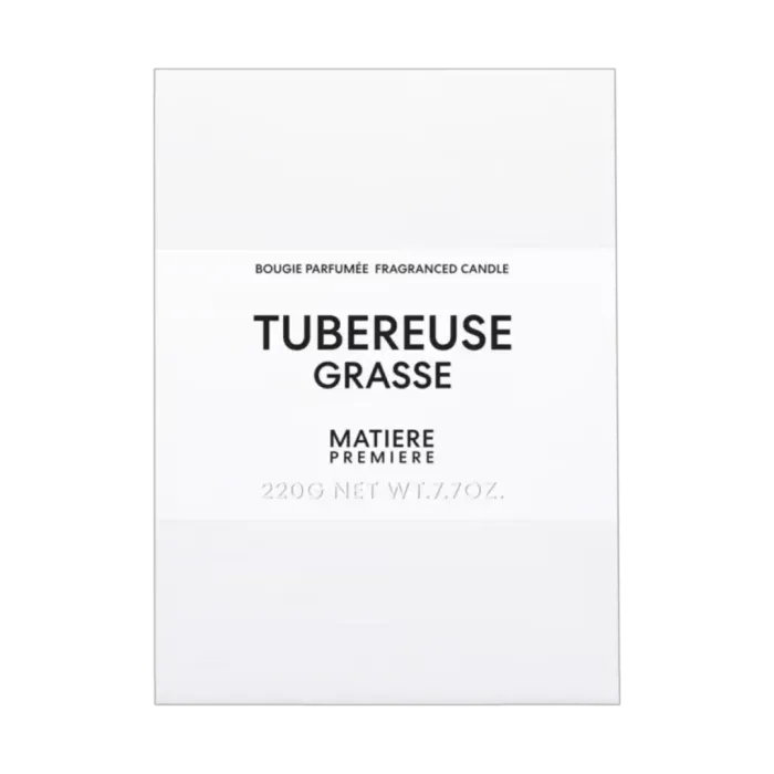 Tubereuse Grasse Scented Candle