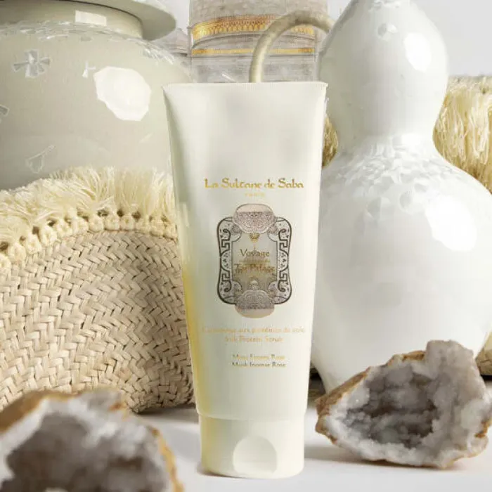 Silk Protein Scrub Musk Incense Rose Fragrance