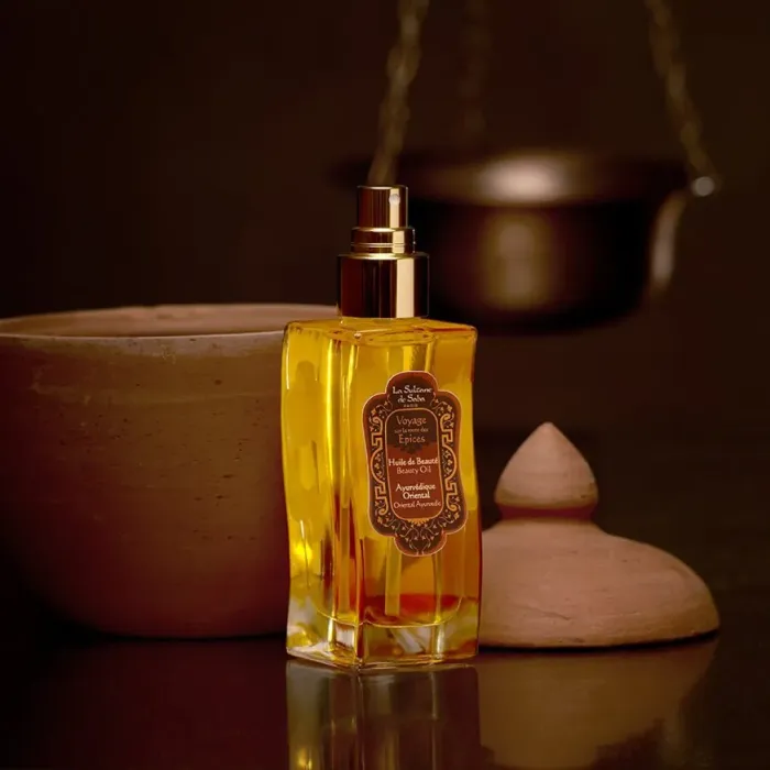 Beauty Oil 200ml Oriental Ayurvedic Amber Vanilla Patchouli Fragrance