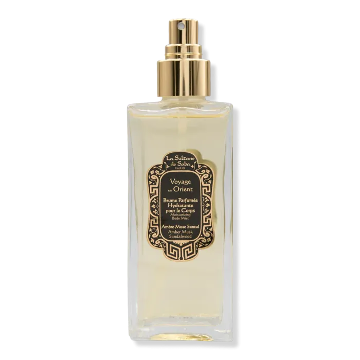 Moisturizing Mist Amber Musk Sandalwood Fragrance