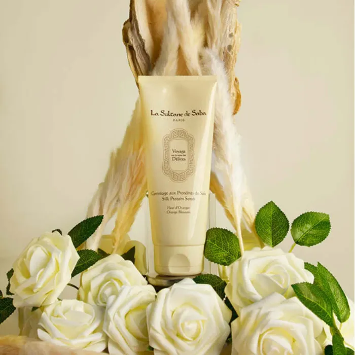 Silk Protein Scrub Orange Blossom Fragrance