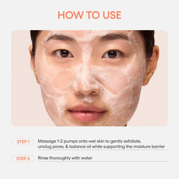 Balance Mode Rice Foaming Deep Cleanser