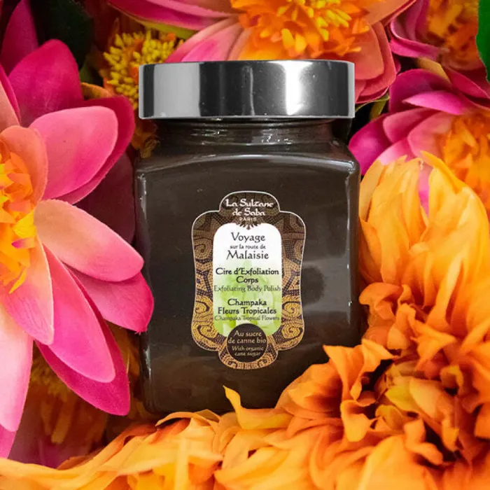 Exfoliating Body Polish Jasmine and Tropical Flowers Fragrance