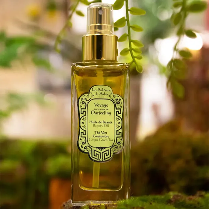 Beauty Oil Ginger Green Tea Fragrance