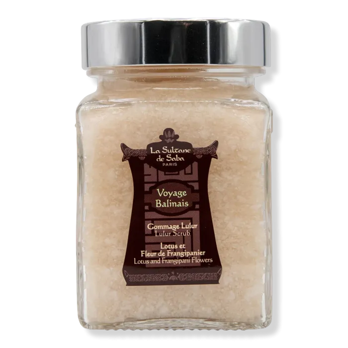 Lulur Scrub Lotus and Frangipani Flower Fragrance