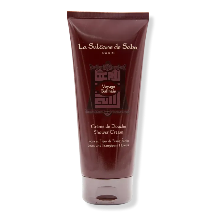Shower Cream Lotus and Frangipani Flower Fragrance