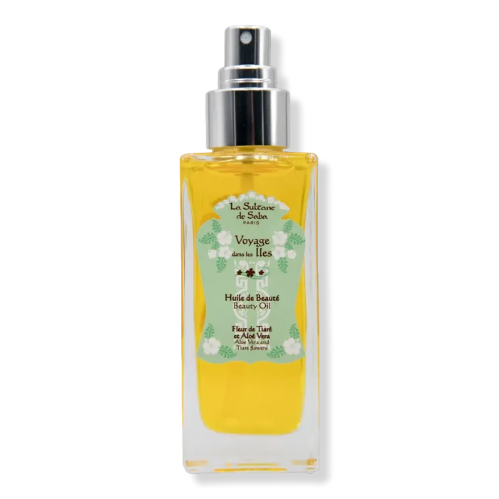 Beauty Oil Aloe Vera and Tiare Flower Fragrance