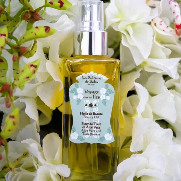 Beauty Oil Aloe Vera and Tiare Flower Fragrance