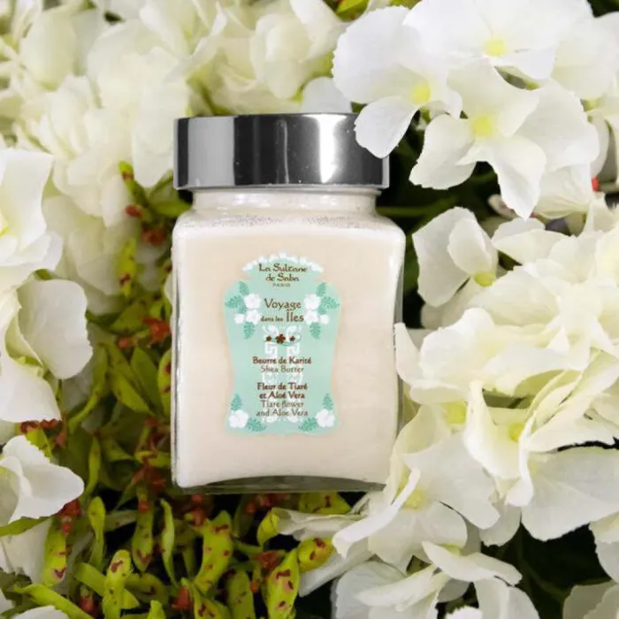 Shea Butter Aloe Vera and Tiare Flower Fragrance