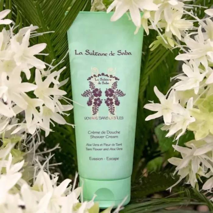 Shower Cream Aloe Vera and Tiare Flower Fragrance